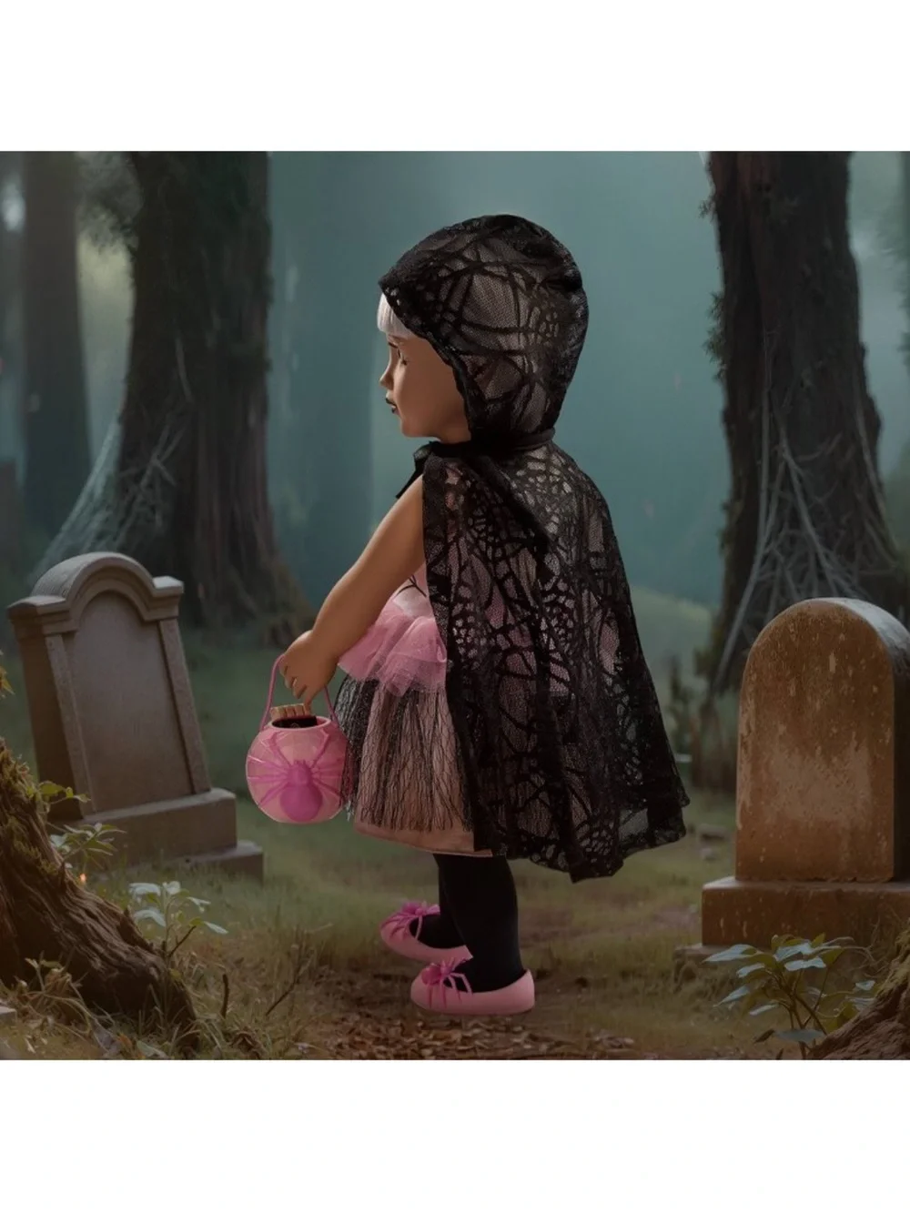 Our Generation Vanessa Spider Queen Halloween Collectible Doll Limited Edition